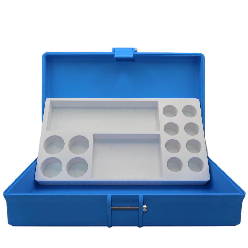 Peptide Vial Storage Box Organizer GLP1 Customizable Vial Trave Case FREE VIAL CAPS included