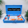 Peptide Vial Storage Box Organizer GLP1 Customizable Vial Trave Case FREE VIAL CAPS included