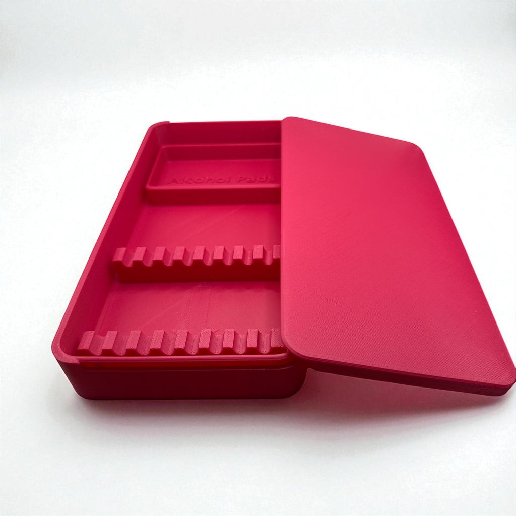 Syringe Storage Case Preloaded| Insulin, Peptides, Travel Organizer Prefilled
