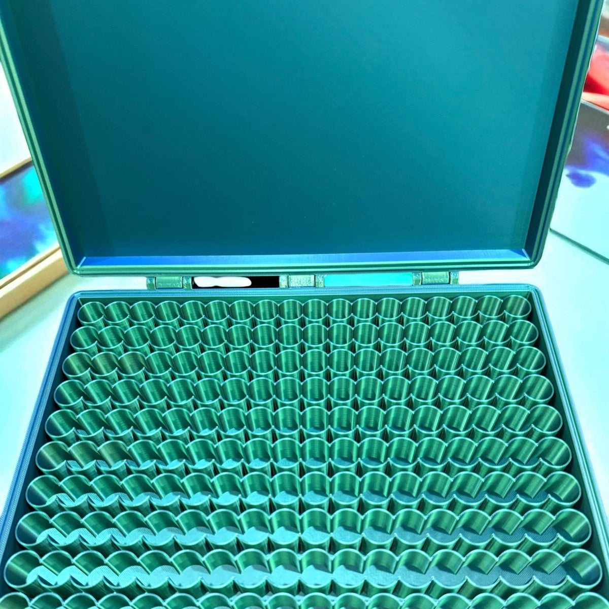 Large Vial Storage Case – Holds 180 × 3ml Vials | Secure, Organized, and Durable Box for Lab Samples, Peptides, Reta, GLP1, Tesamorelin vial