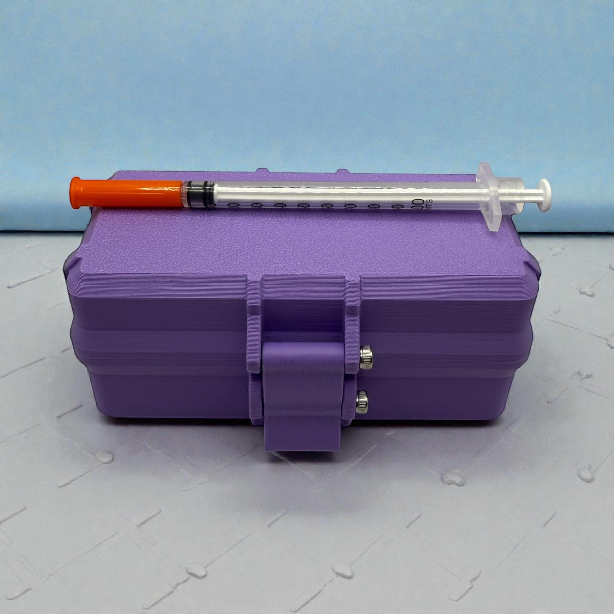 Peptides travel case Slim And Portable Organizer 3ml vial case storage glp1, reta, tirzepatide, tesamorelin