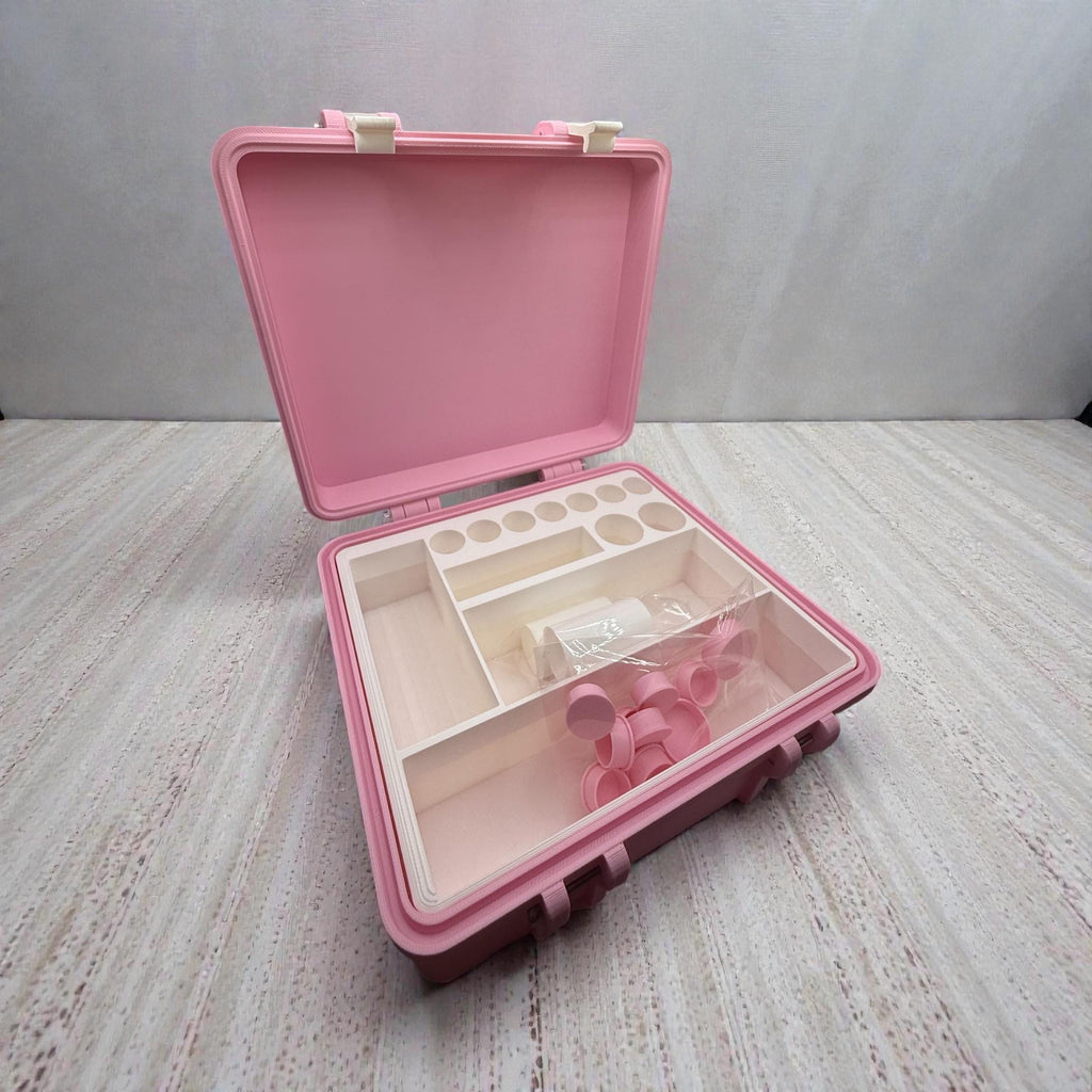 Peptide Vial case storage, Syringe Holder and  Vials Organizer for 3ml, 5ml And 10ml vials like GLP1 GLOW TESAMORELIN