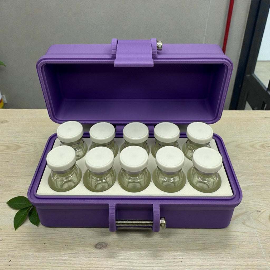 Peptides travel case Slim And Portable Organizer 3ml vial case storage glp1, reta, tirzepatide, tesamorelin