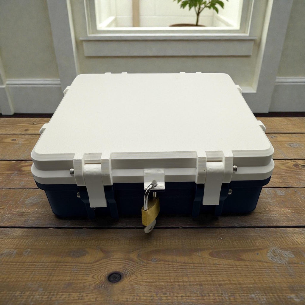 Peptide case Storage Box Vial Holder lockable Travel Case  For 3ml & 5ml Vial Mix Storage Box