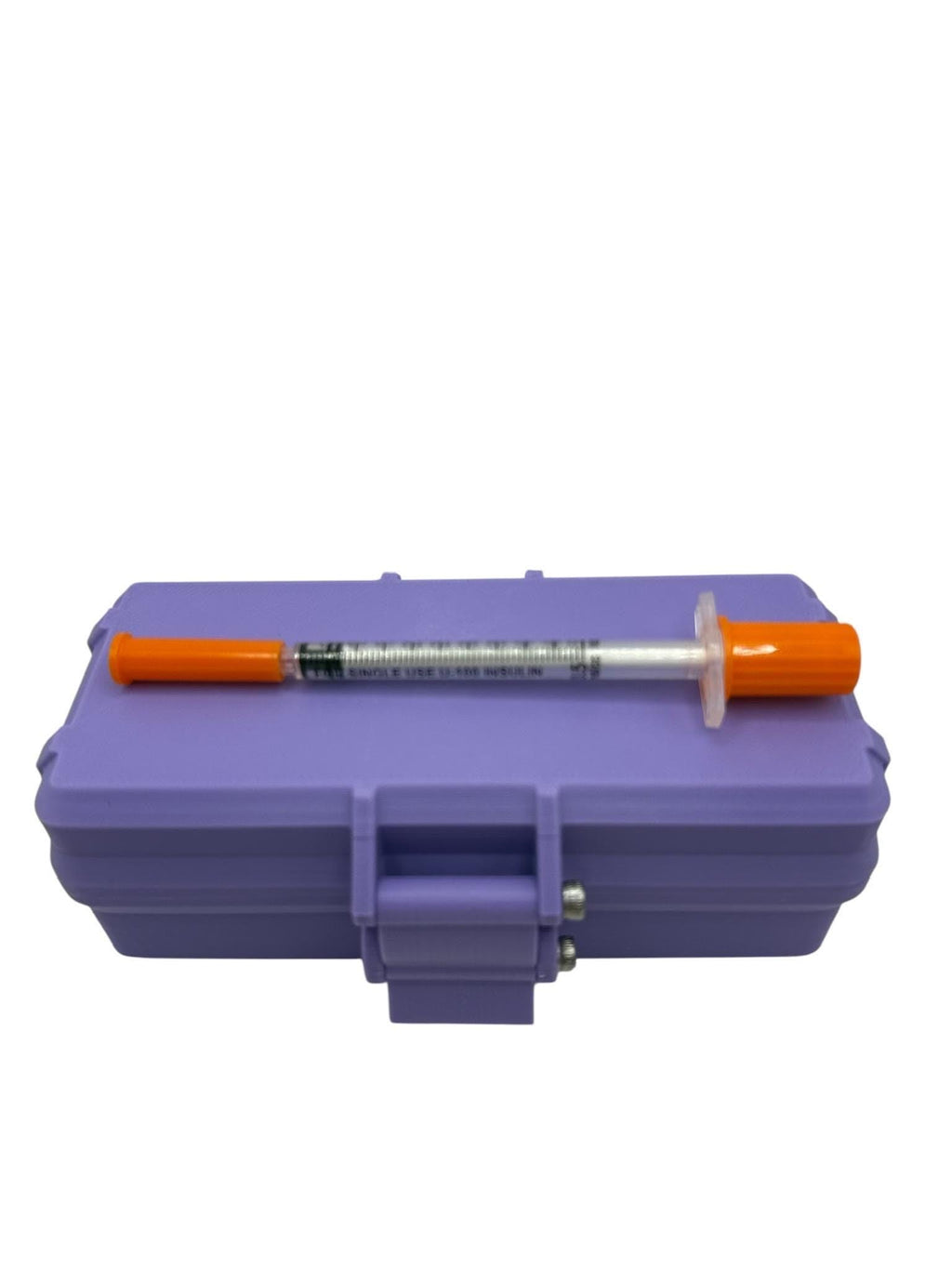 Peptides travel case slim and portable organizer free vials caps included