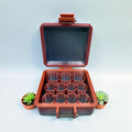 Peptide vial storage case: holds 3x 5ml & 8x 3ml vials