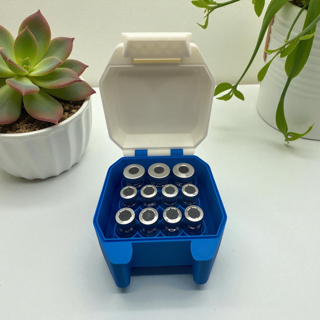Peptide case Storage Box For Travel 3ml and 5ml vials