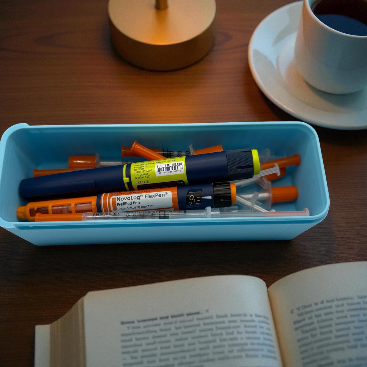 3D Printed Syringe & Pen Storage Case – Holds 15+ Preloaded Syringes