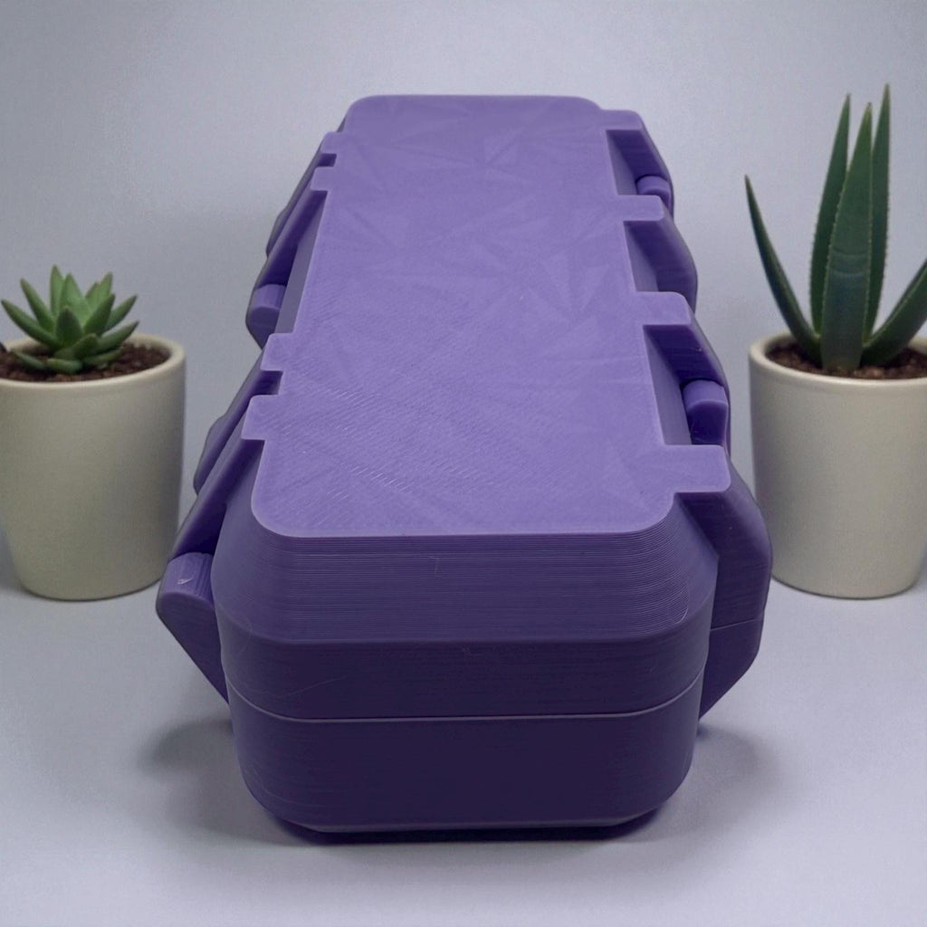 Peptides case storage organizer and syringe holder for peptides. glp