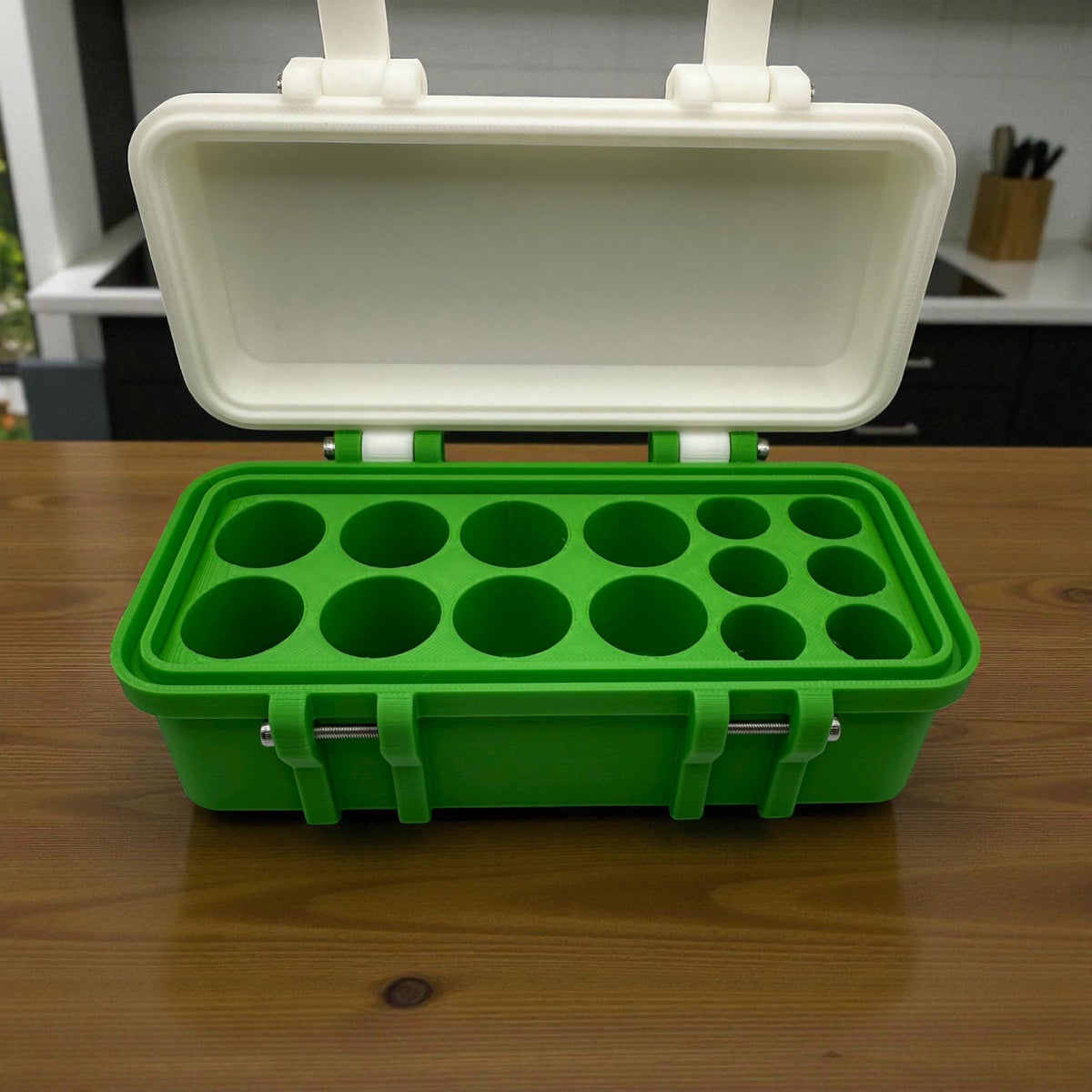 Peptides vial case organizer for peptides, insulin, trt, botox, hrt