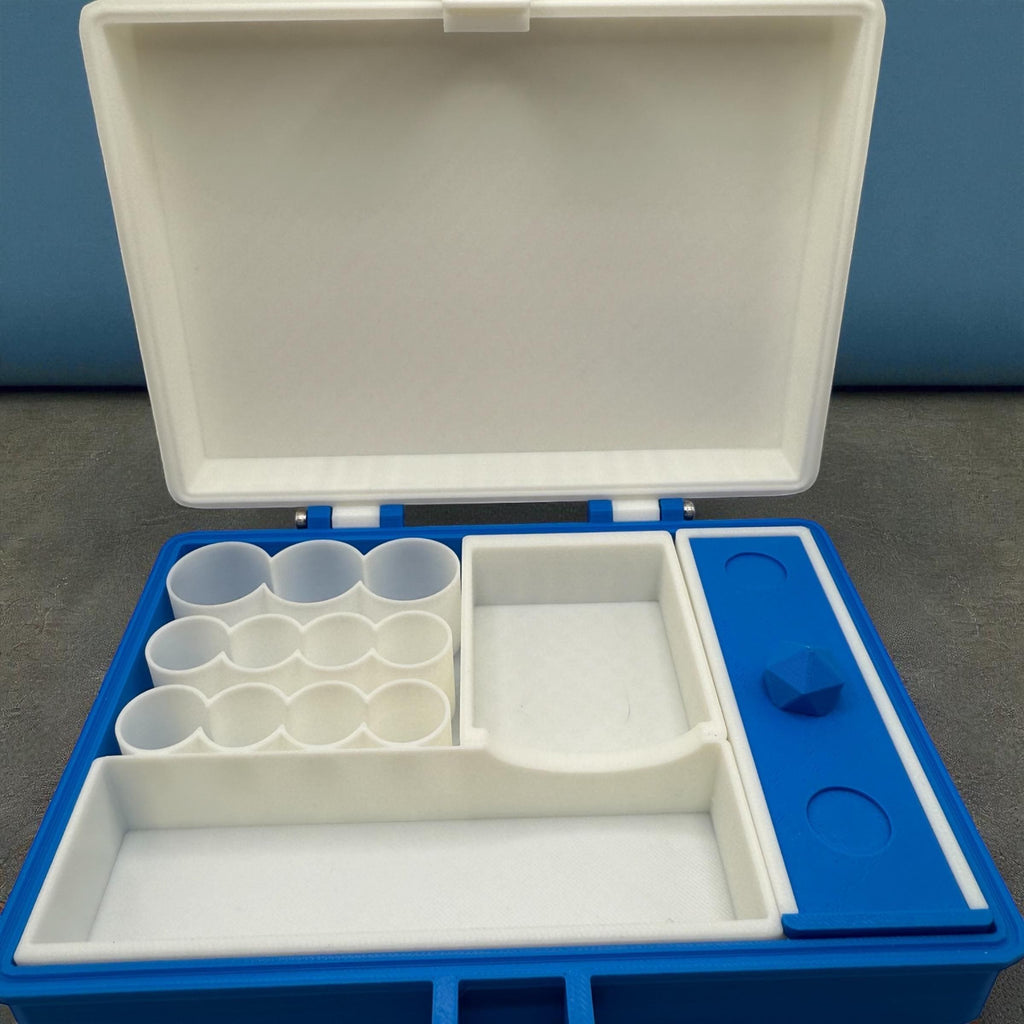 Peptide case Storage Box Vial Holder syringe holder with pill box organizer case