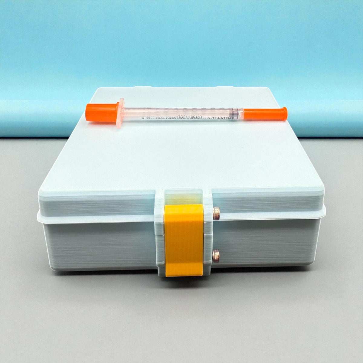 Peptide storage vial storage case, vials organizer for 3ml and 5ml and 10 ml vials like glp1 glow tesamorelin, lipoc or reta