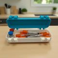 Peptide case storage for 3ml vials tirzepatide and retatrutide organization case with syringes