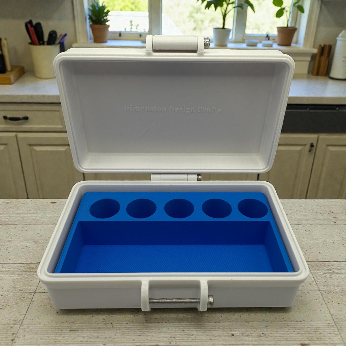 Peptide vial and 0.5ml syringes storage box for 3ml vials