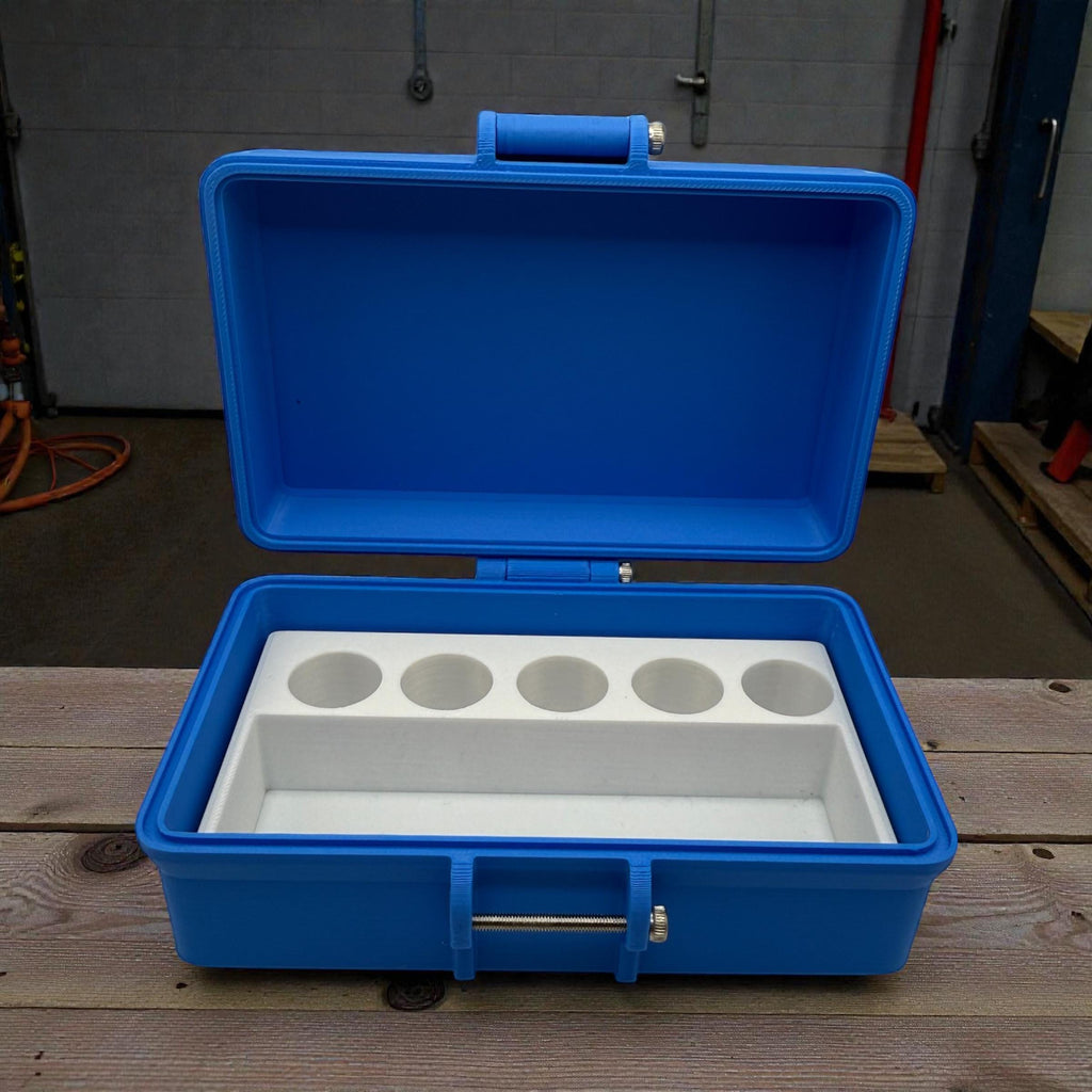 Peptide vial and 0.5ml syringes storage box for 3ml vials