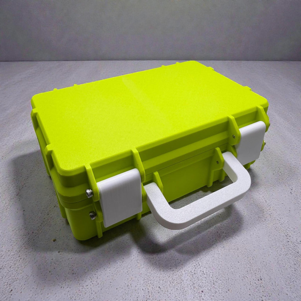 Peptide vial case storage, syringe holder and  vials organizer for 3ml, 5ml or  10ml vials like glp1 glow tesamorelin