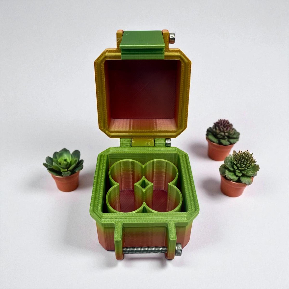 Peptide case Storage Box For Travel, vials organizer for 3ml vials like glp1 glow tesamorelin reta