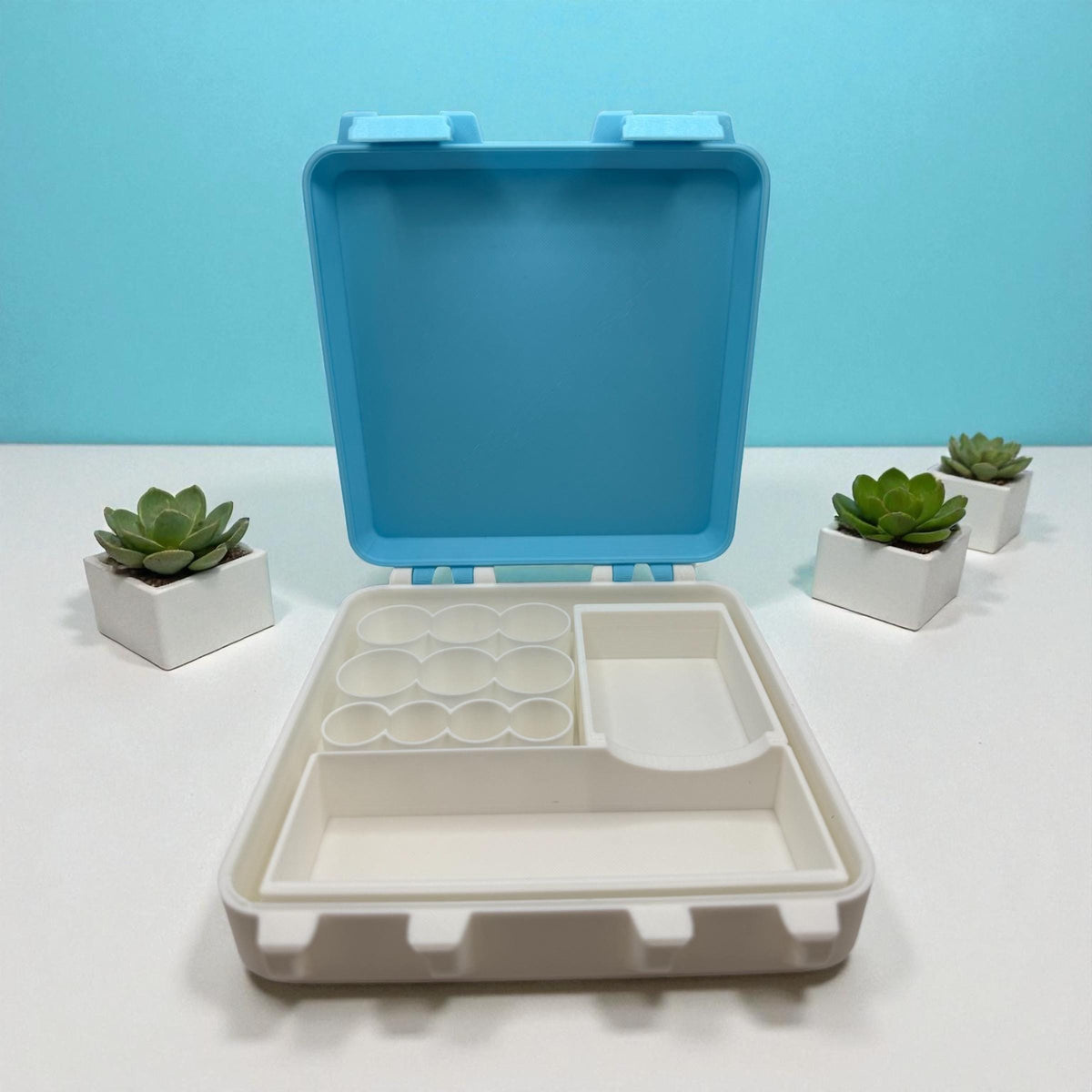 Peptide case Storage Box, vials and syringes organizer for 3ml and 5ml vials