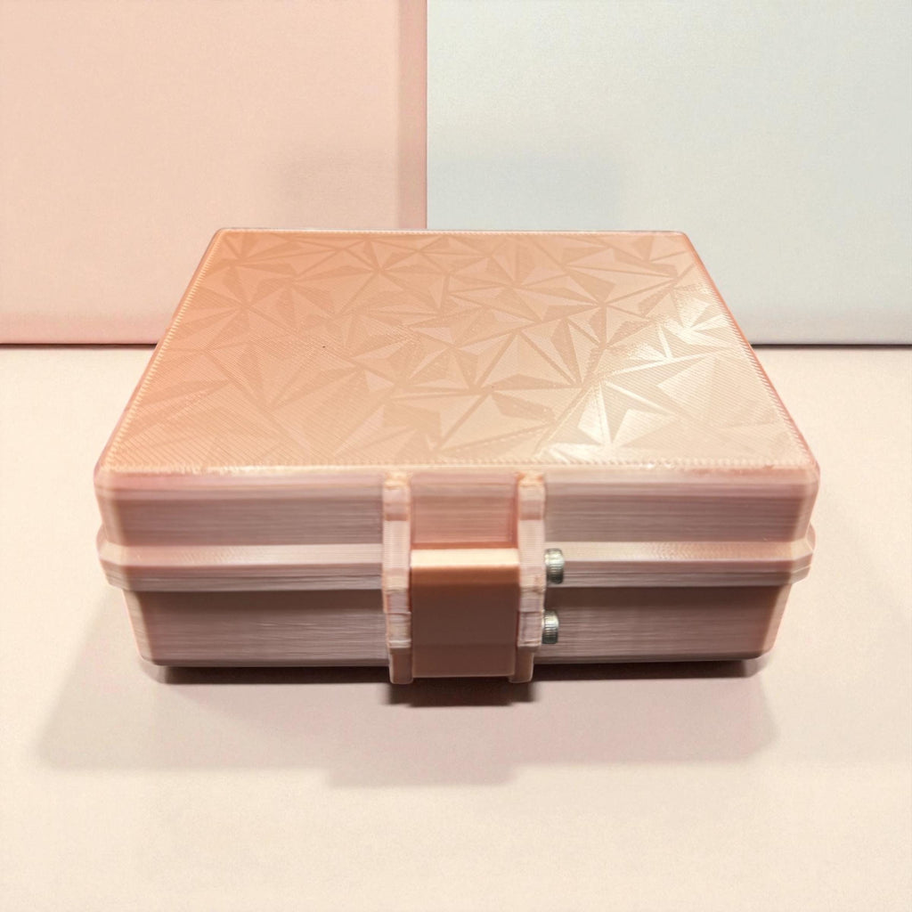 Peptides  case storage rose gold  vials organizer for 3ml and 5ml and 10 ml vials like glp1 glow tesamorelin, lipoc or reta