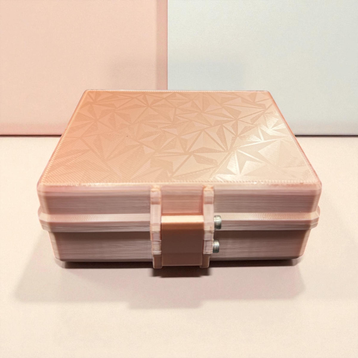 Peptides  case storage rose gold  vials organizer for 3ml and 5ml and 10 ml vials like glp1 glow tesamorelin, lipoc or reta