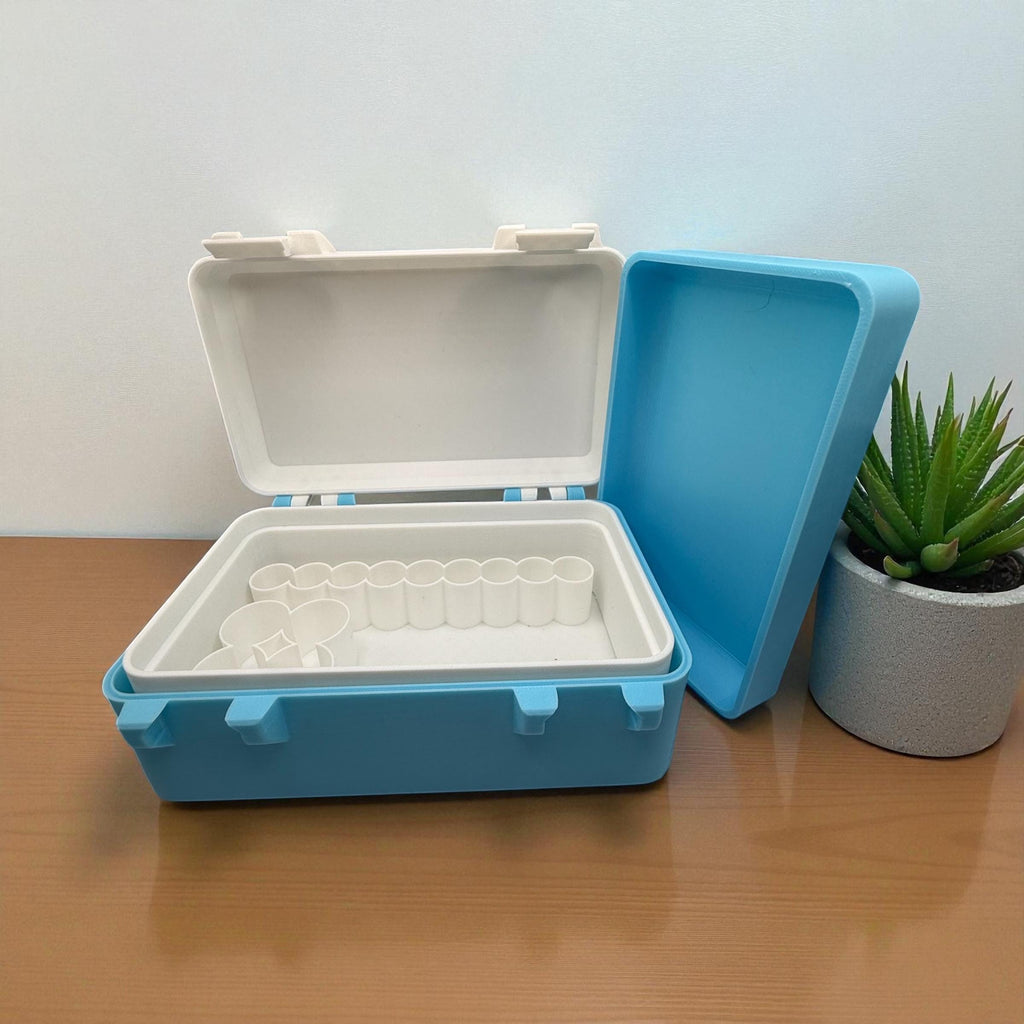 Peptide vials organizer  with syringes & alcohol pads modular trays, insulin, trt, botox lipoc injectables all in one solution