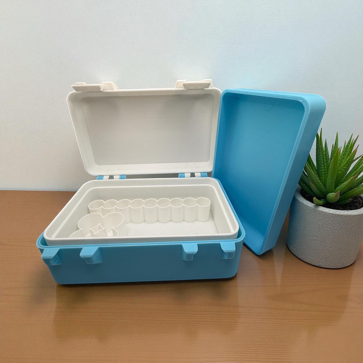 Peptide vials organizer  with syringes & alcohol pads modular trays, insulin, trt, botox lipoc injectables all in one solution