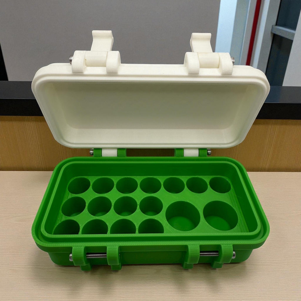 Peptide case Storage Box For Travel, vials organizer for 3ml and 5ml vials