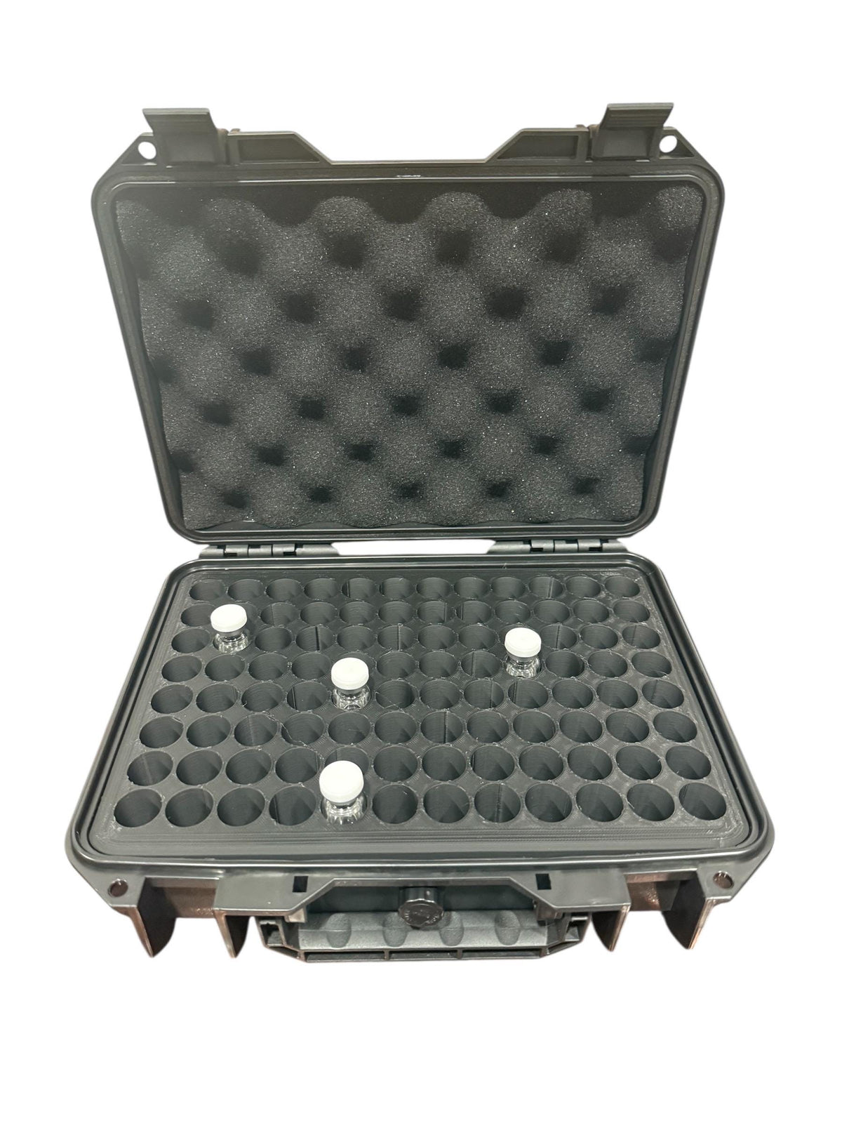 Peptide Vial Storage Case Large Capacity