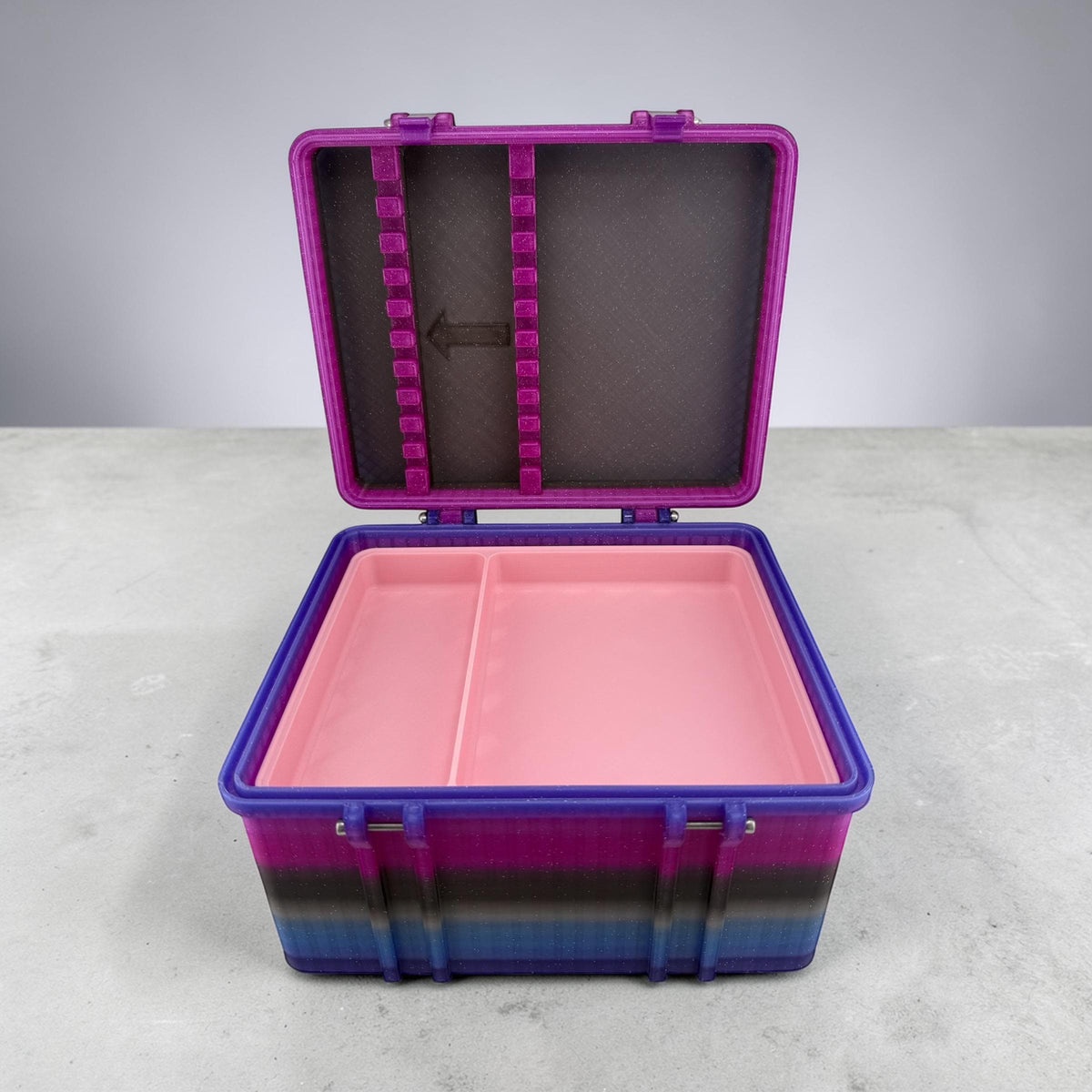 Peptide Pen Injector Case Storage Holder | 12 Pen Organizer with Syringe Lid Holder