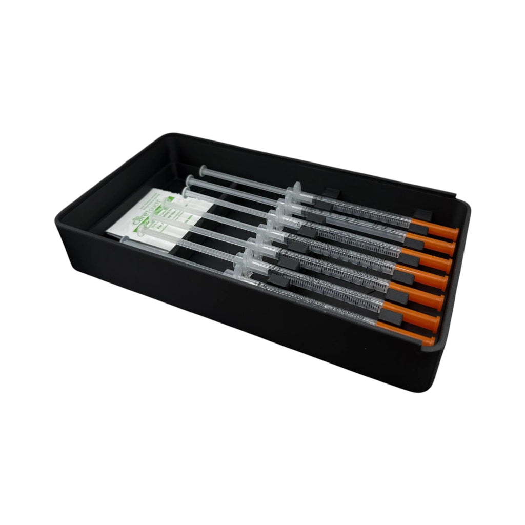 Syringe Storage Case Preloaded| Insulin, Peptides, Travel Organizer Prefilled