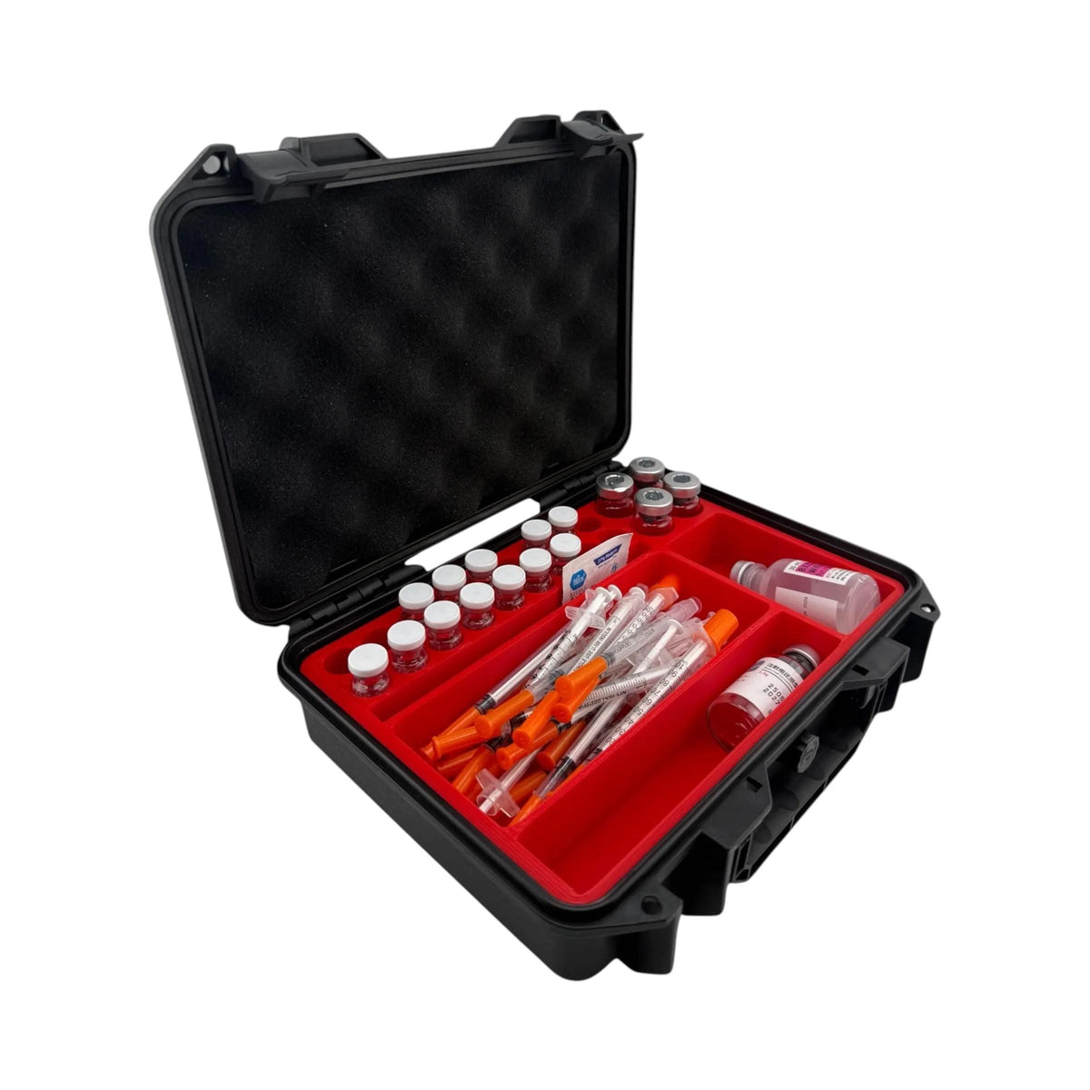 Peptide  Vial Storage Case And Syringer holder For 3ml & 10ml Vials VAULTFORGE22 TRT HRT Insulin