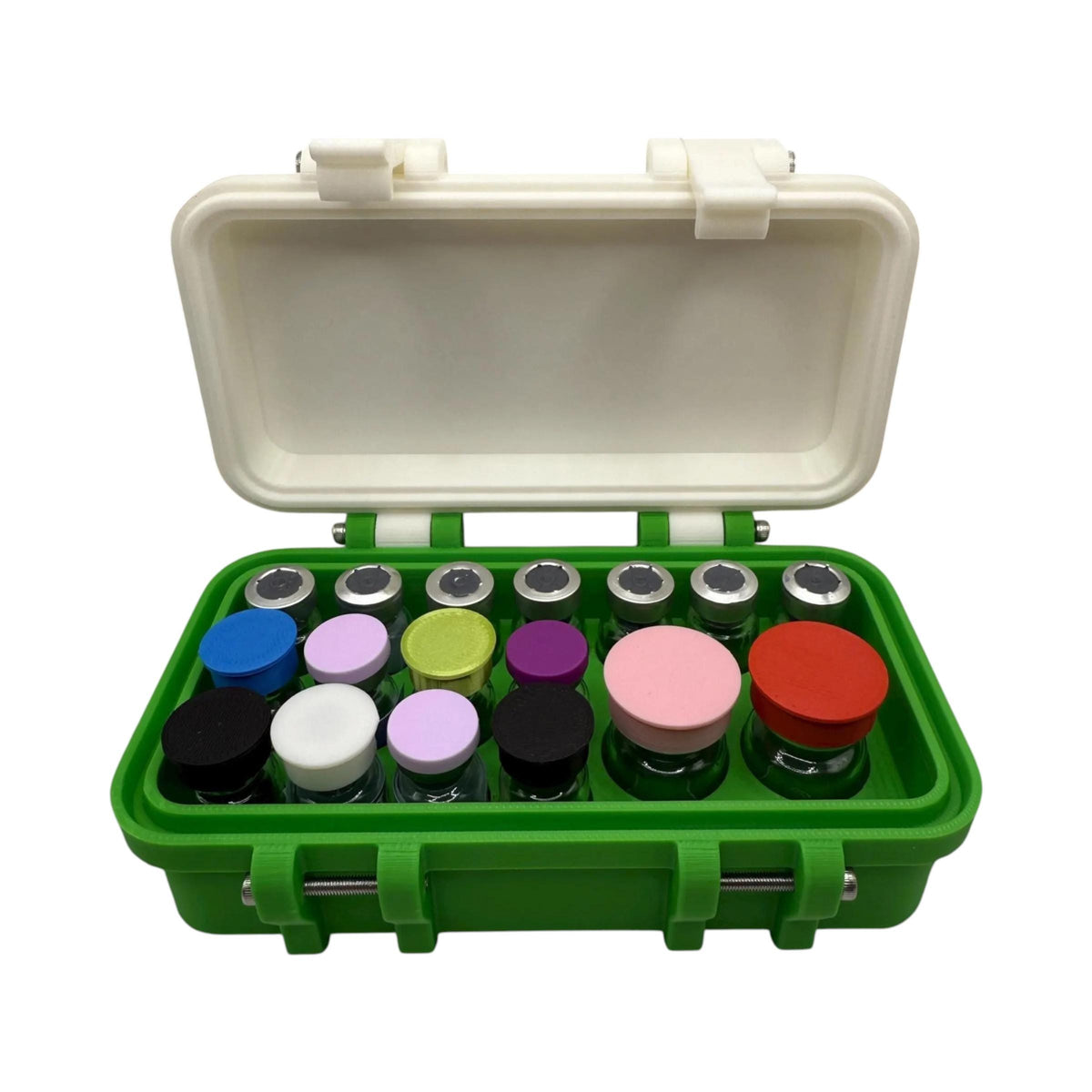 Peptide case Storage Box For Travel, vials organizer for 3ml and 5ml vials