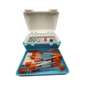 Peptide vials organizer  with syringes & alcohol pads modular trays, insulin, trt, botox lipoc injectables all in one solution