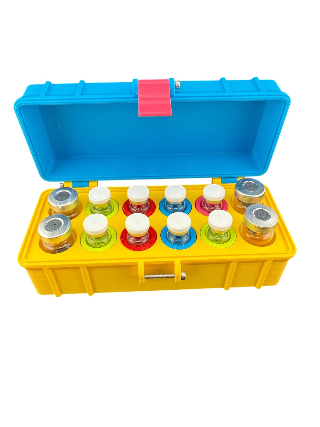 Vial Storage Travel Case for Peptide, Insulin, TRT, Reta, Tesamorelin (3ml/5ml/10ml)