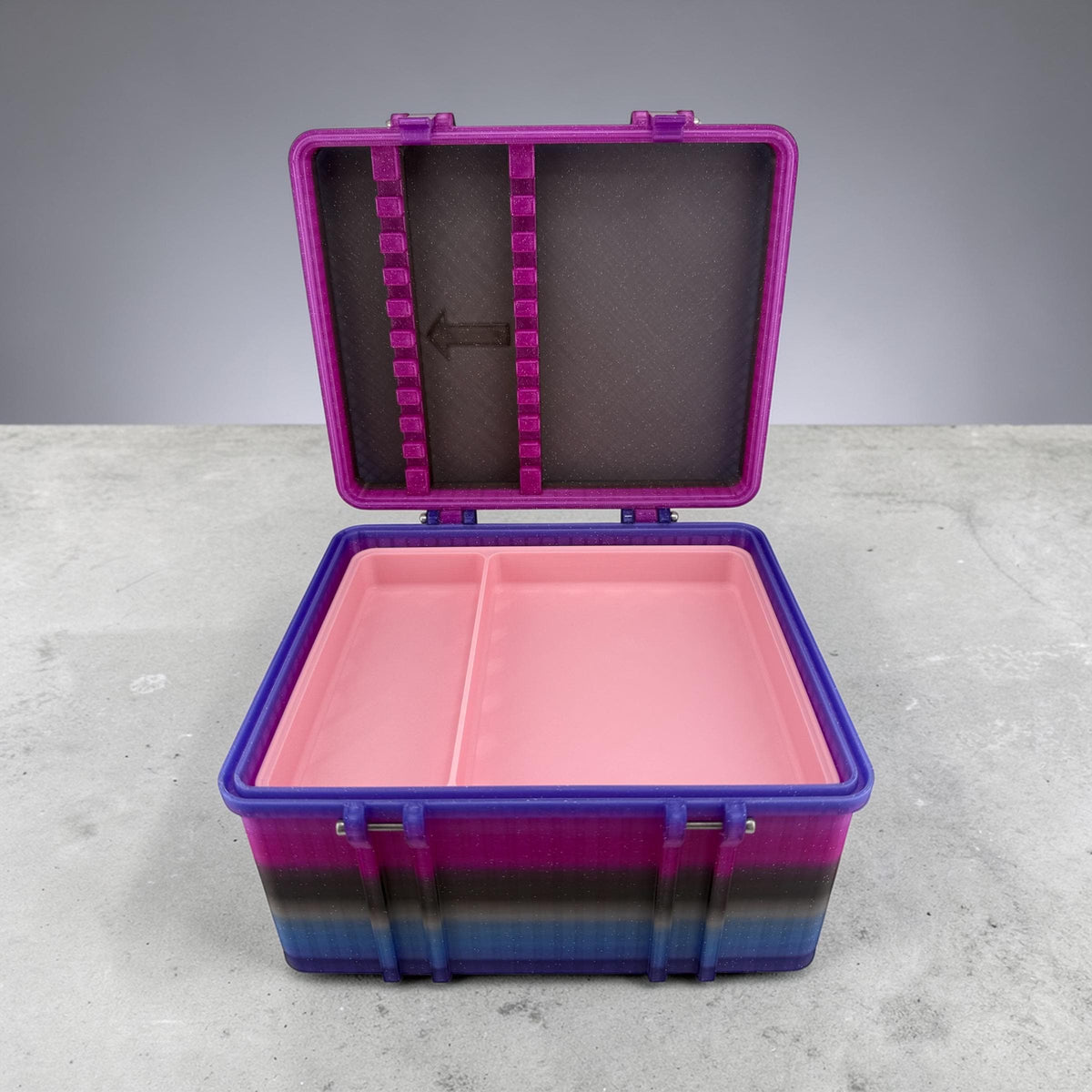 Peptide Pen Injector Case Storage Holder | 12 Pen Organizer with Syringe Lid Holder