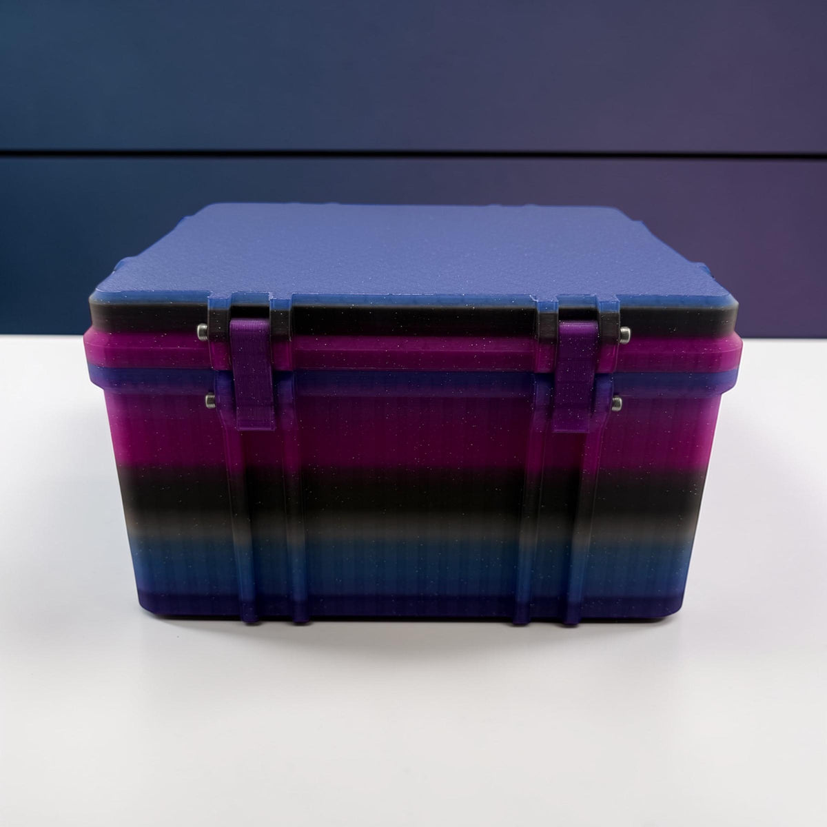 Peptide Pen Injector Case Storage Holder | 12 Pen Organizer with Syringe Lid Holder