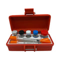 Peptide vial storage container box slim and portable organizer for travel free vials caps included
