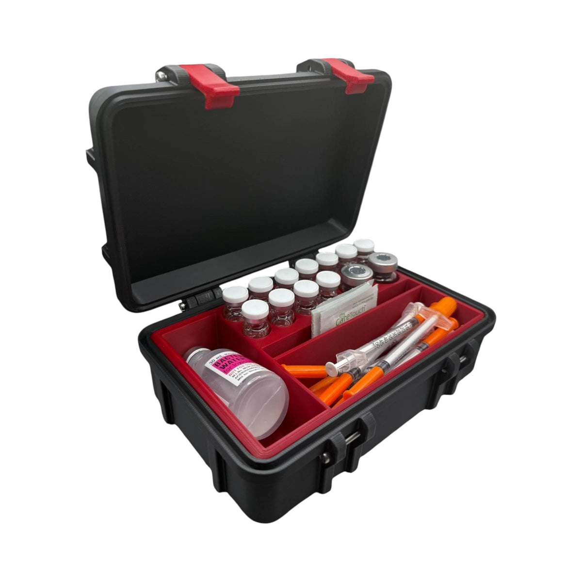 3ml 5ml 10ml Vial Syringe Case, Peptide TRT LIPO-C Storage Organizer