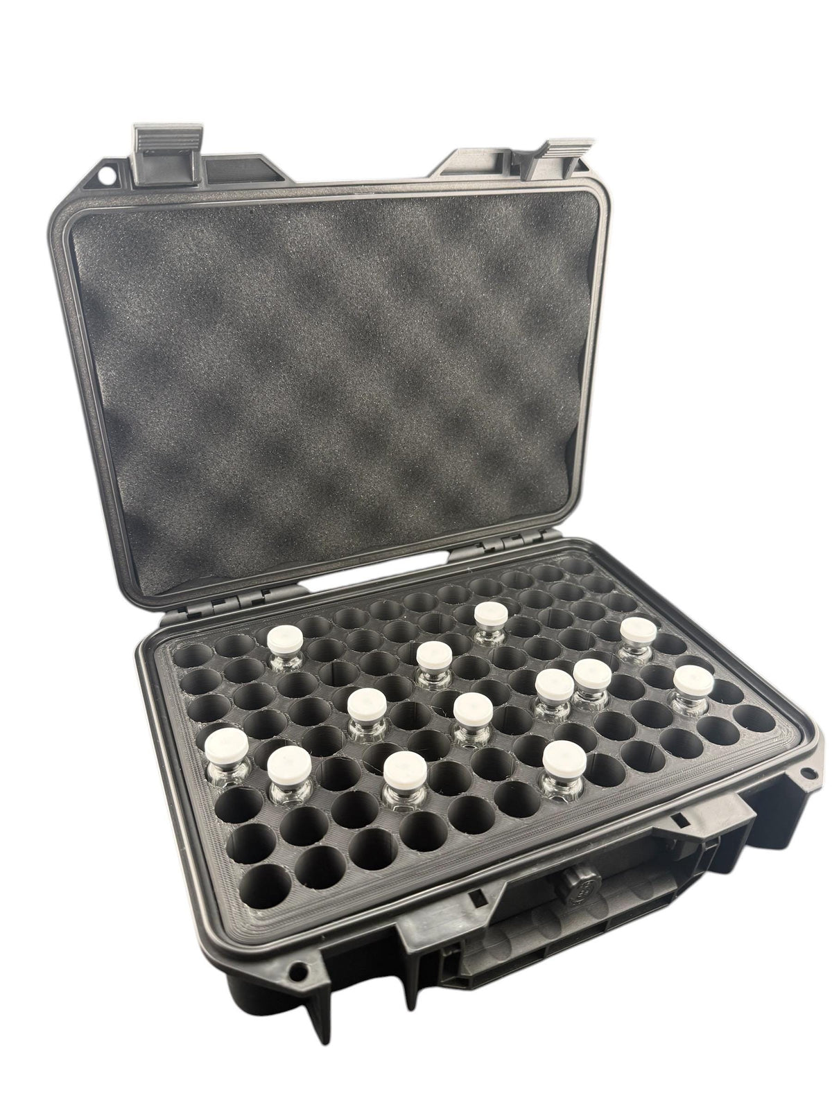Peptide Vial Storage Case Large Capacity