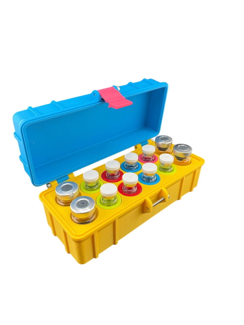 Vial Storage Travel Case for Peptide, Insulin, TRT, Reta, Tesamorelin (3ml/5ml/10ml)