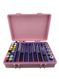 Prefilled Syringe Storage Case | 7 Slot Organizer | 3ml 5ml 10ml Vial Holder | Peptide Storage Box