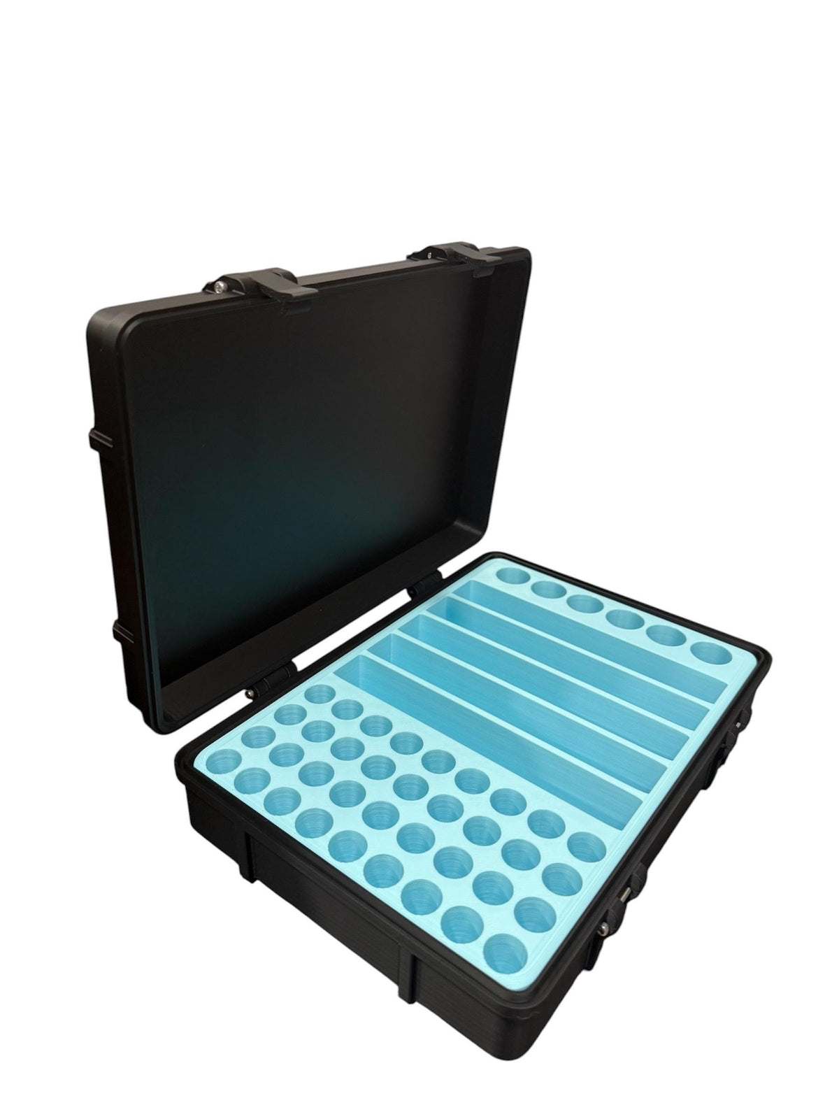 Prefilled Syringe Storage Case | 5 Slot Organizer | 3ml 5ml 10ml Vial Holder | Peptide Storage Box