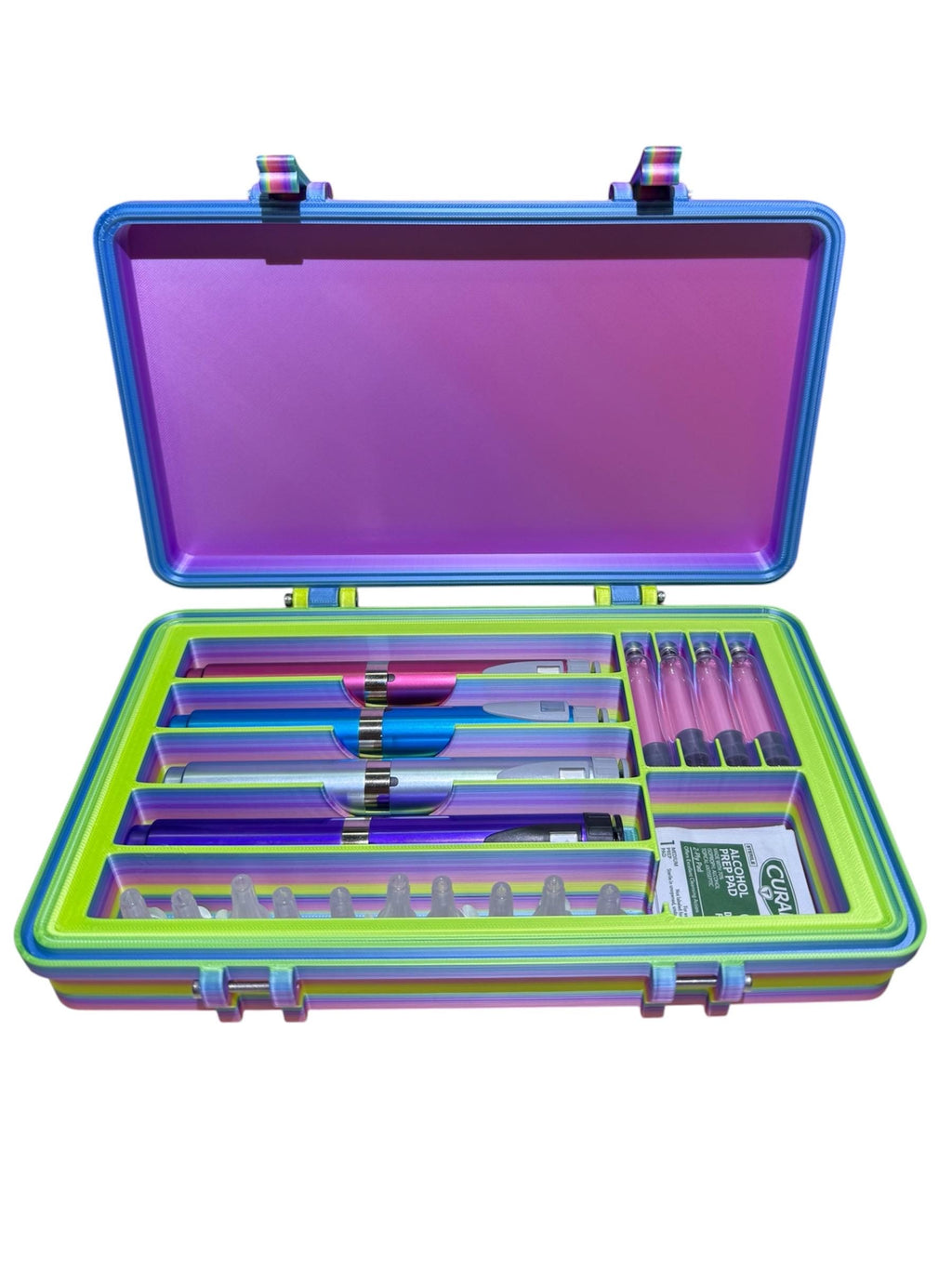Peptide Pen Holder And  Storage Supply  4 Pens
