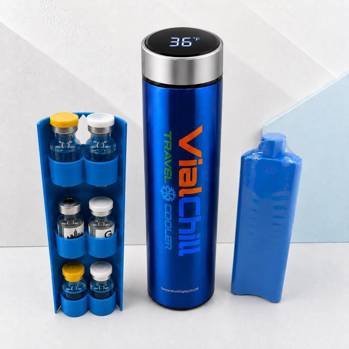 Cold Peptide Vial Storage Long Travel cooler