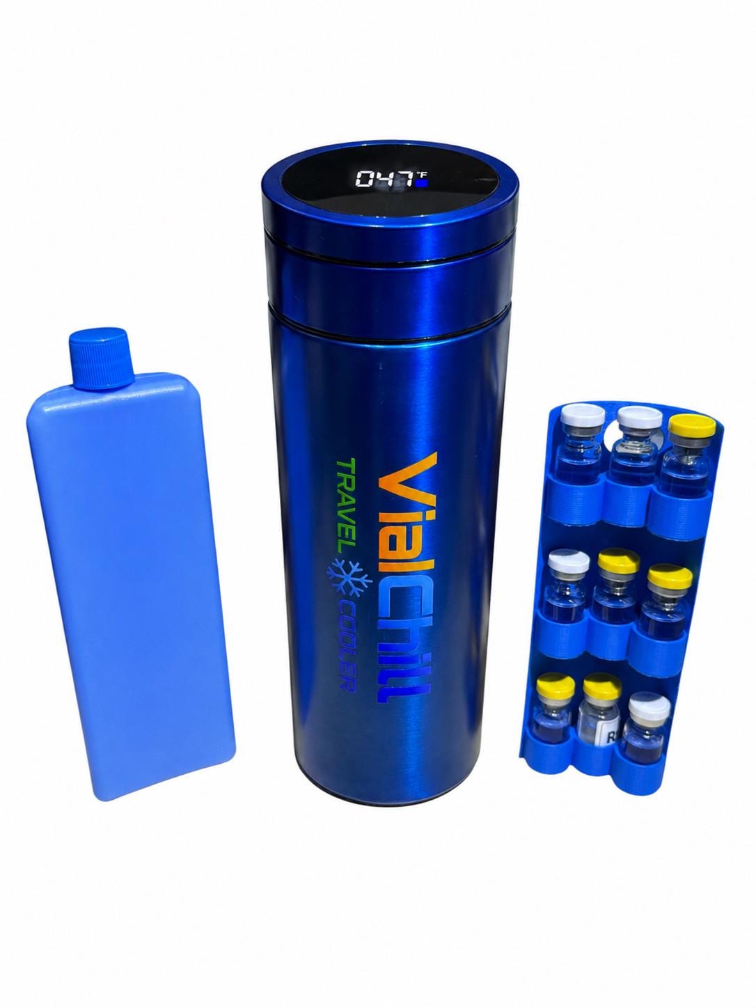 Cold Peptide Vial Storage Long Travel cooler