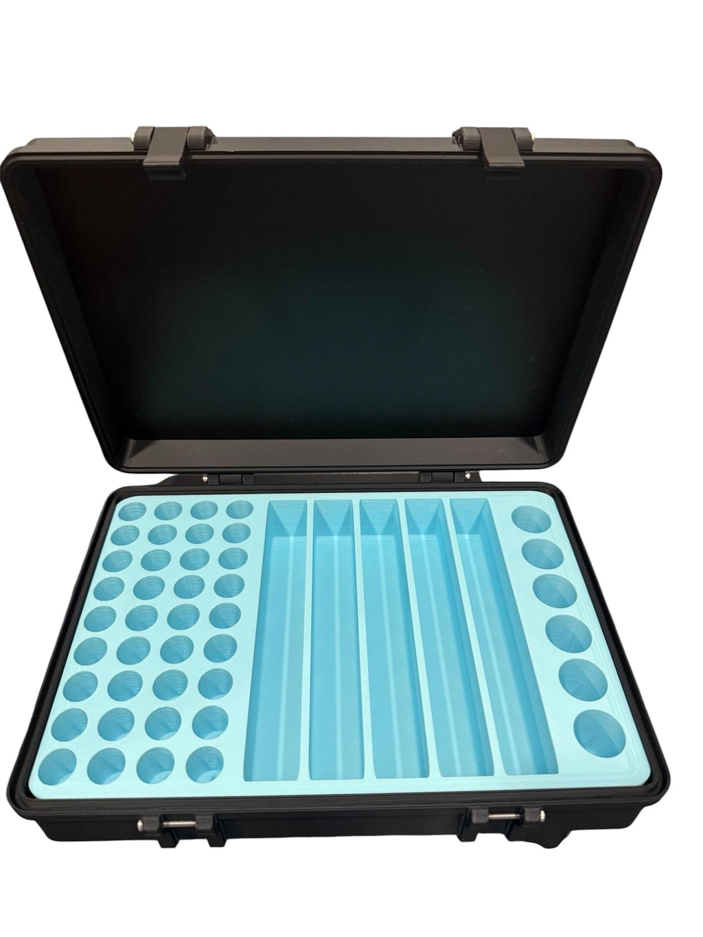 Prefilled Syringe Storage Case | 5 Slot Organizer | 3ml 5ml 10ml Vial Holder | Peptide Storage Box
